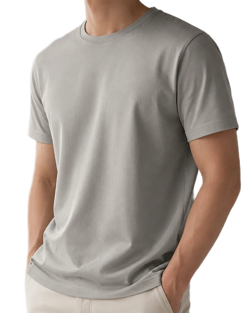 เสื้อยืดคอตตอน 100% เกรดพรีเมียมหลากสี ตัวอย่างงานรับผลิตจากโรงงานเสื้อแท้