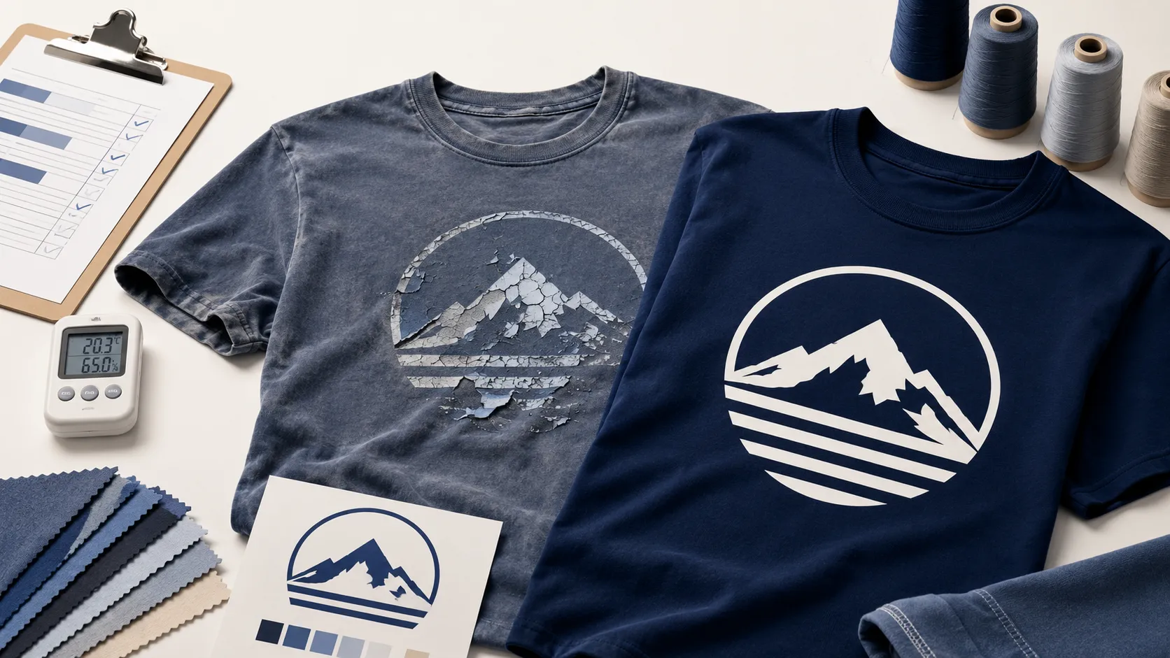 เสื้อสีตก สกรีนลอก เกิดจากอะไร แก้ได้ที่โรงงานมาตรฐาน